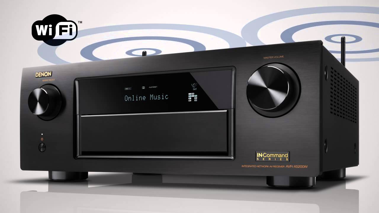 Denon AVR-X5200W IN-Command 9.2 Channel Audio/Video Receiver with Wi-Fi and Bluetooth