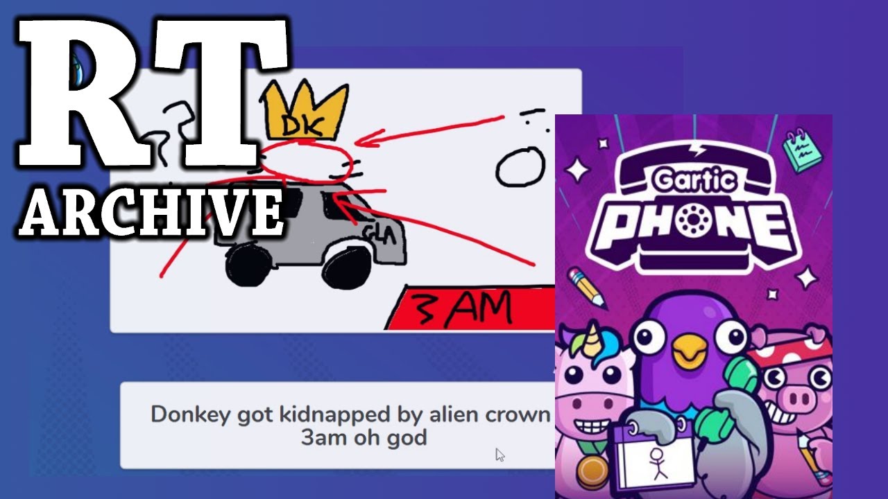 RTGame Streams: Mario Kart 8 Deluxe [4] & Gartic Phone [2] ft. Mods