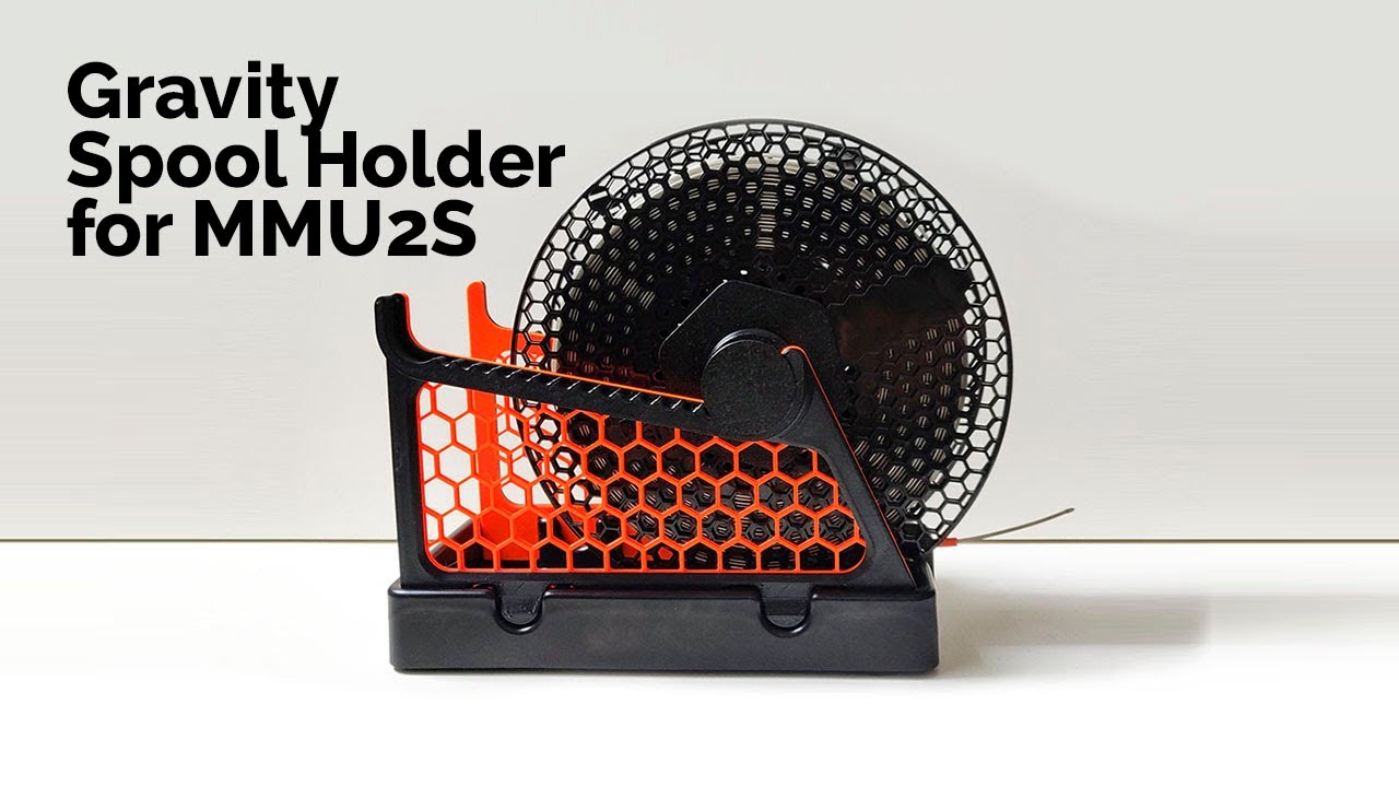 Gravity spool holder for MMU2S -  DEMO