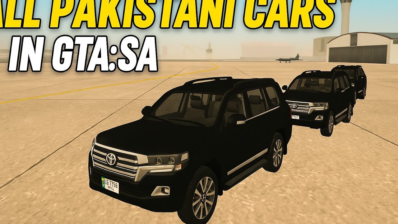 GTA San Andreas Pakistani cars mod Android download Pakistani all cars available