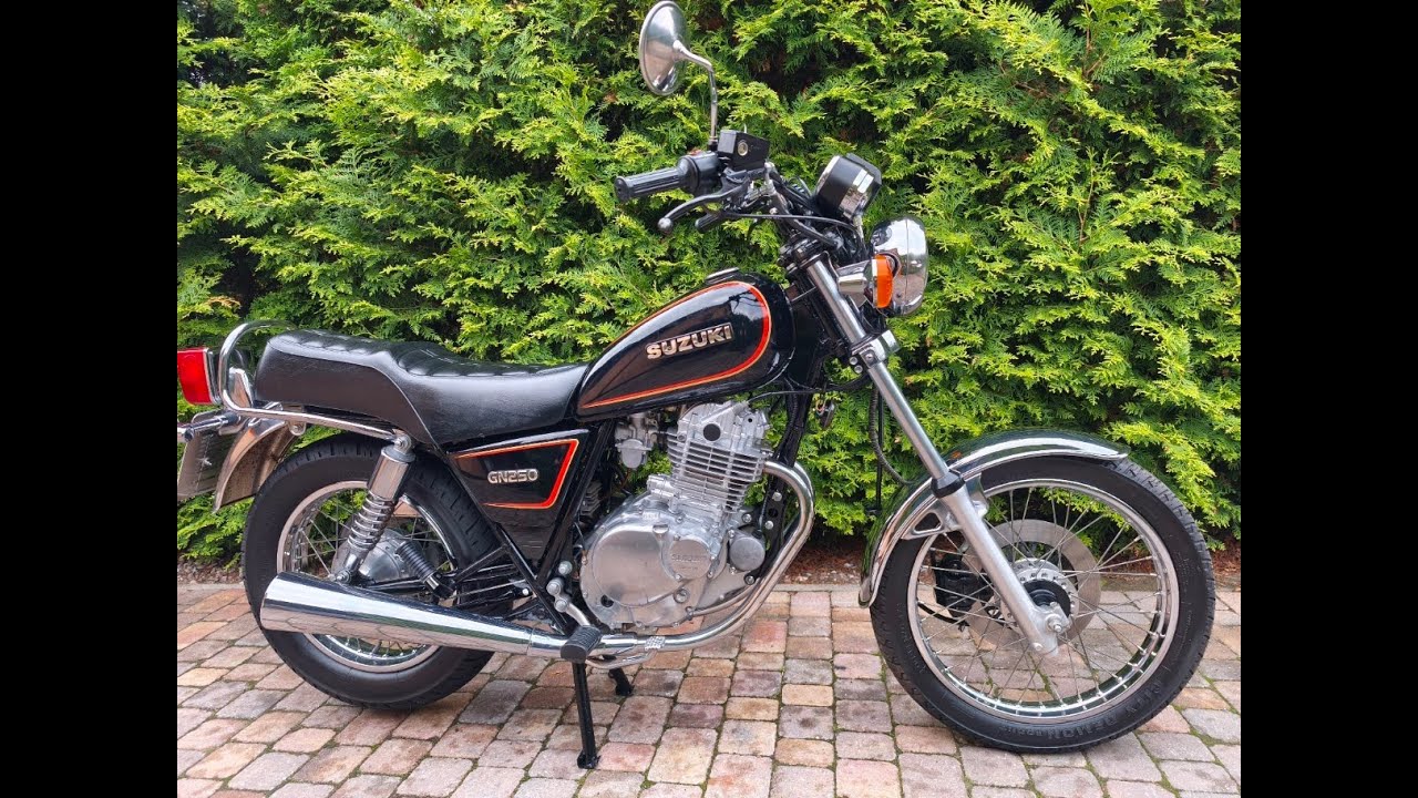 Suzuki GN 250. 1994 tylko 7133 km !! Stan perfekcyjny jak Nowa z Niemiec