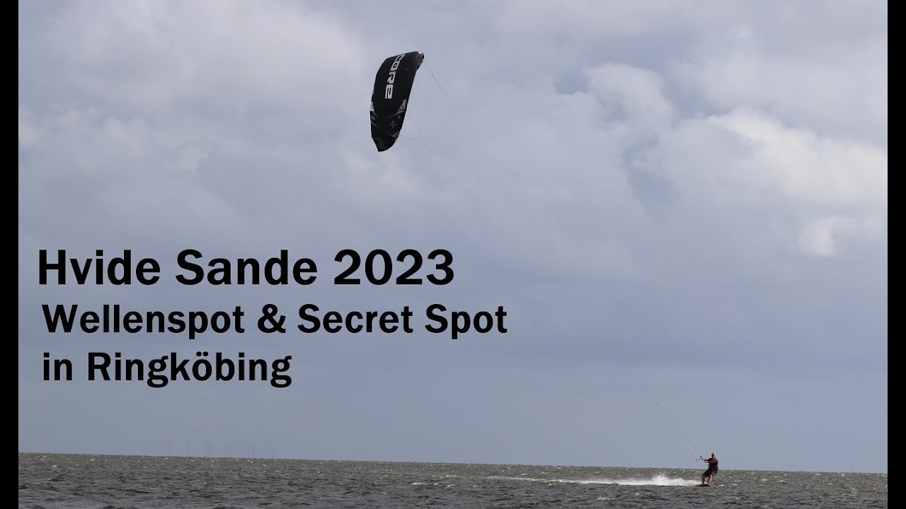 Dänemark 2023 Hvide Sande - Wellenspot und Secret Spot Ringköbing