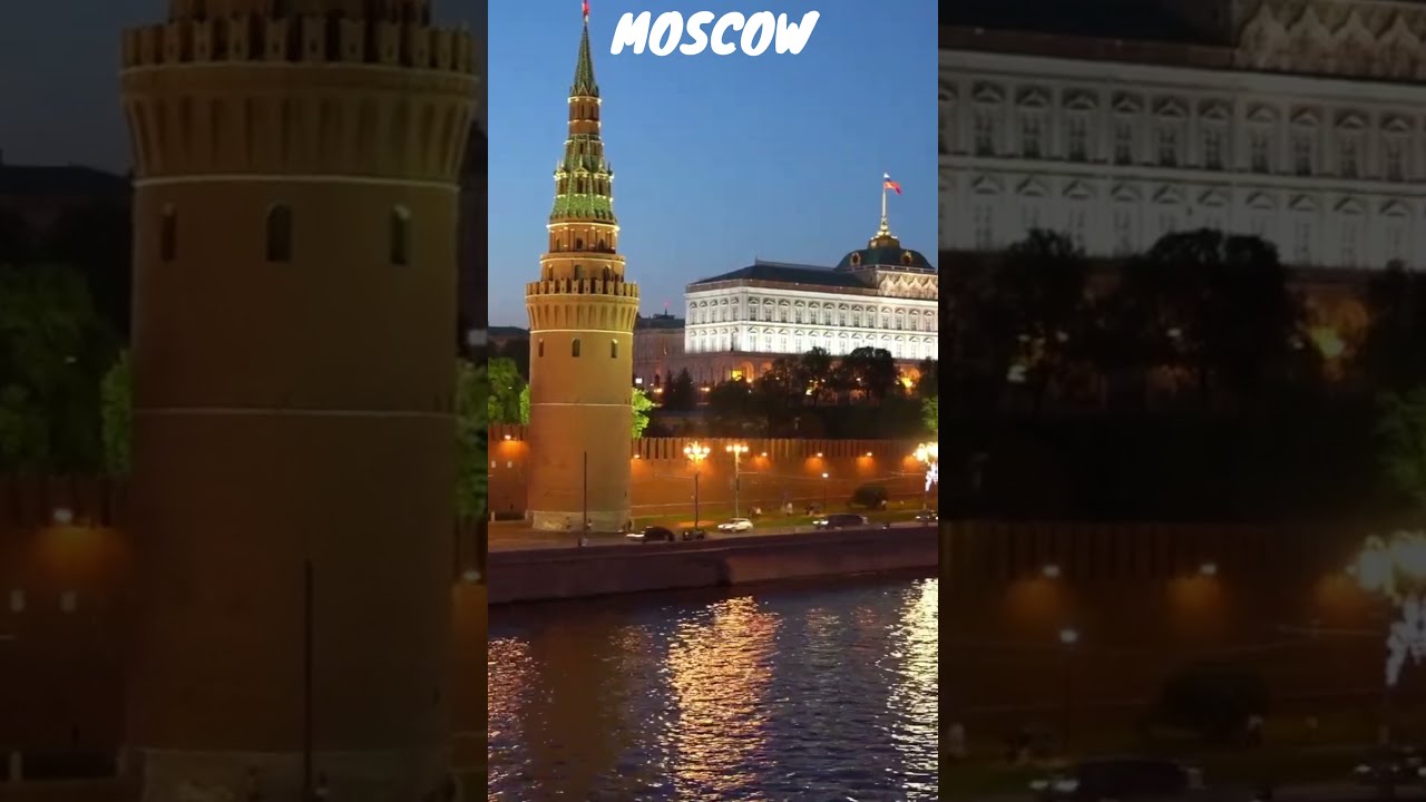 Beautiful Skyline of Moscow 🕌🕌 