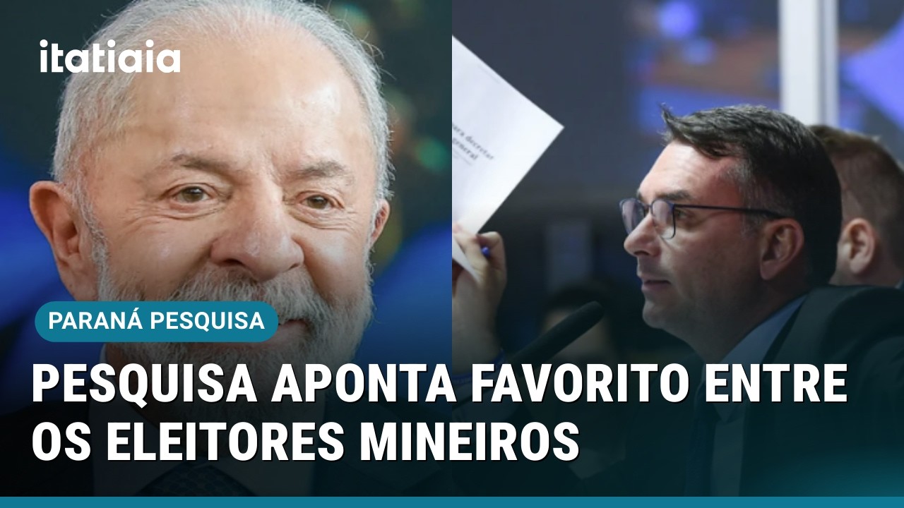 PARANÁ PESQUISA: LULA OU FLÁVIO BOLSONARO? NOVA PESQUISA APONTA FAVORITO ENTRE ELEITORES DE MINAS