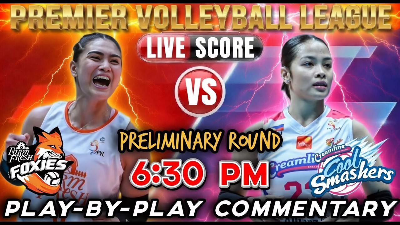 CREAMLINE vs FARM FRESH | PVL ALL-FILIPINO CONFERENCE 2026 - Play-By-Play Commentary & Scoreboard