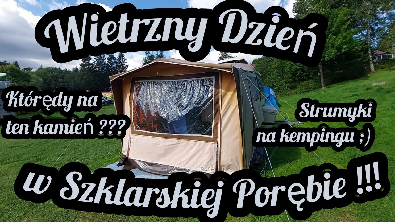 #31 Deszczowa Wycieczka na Wysoki Kamień :) Szklarska Poręba z Przyczepą Kempingową Niewiadów n126