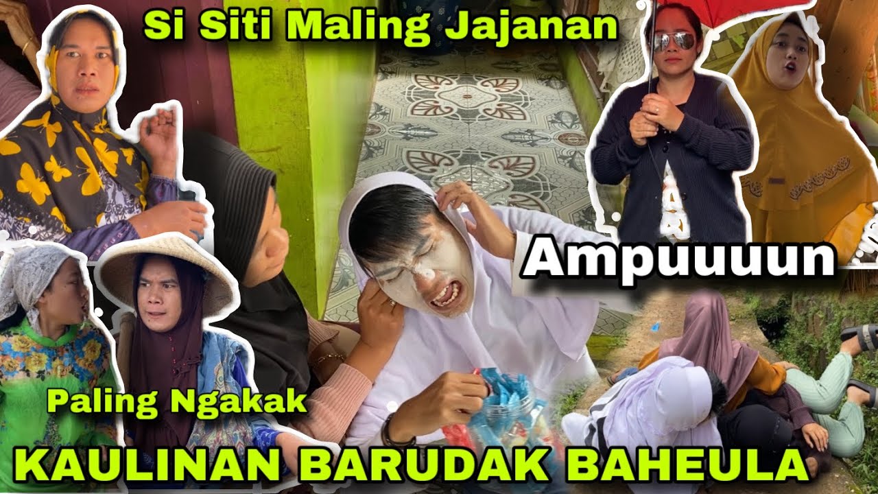 Si Siti Maling Jajanan Di Warung Terngakak || KAULINAN BARUDAK BAHEULA