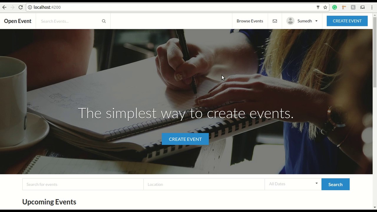 Open Event Frontend: Creating, editing events and other insights - Sumedh Nimkarde