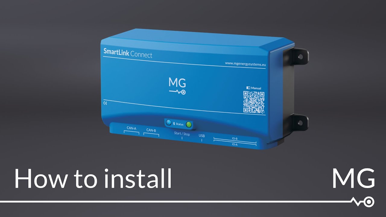 How to install the MG SmartLink Connect - MG Energy Systems