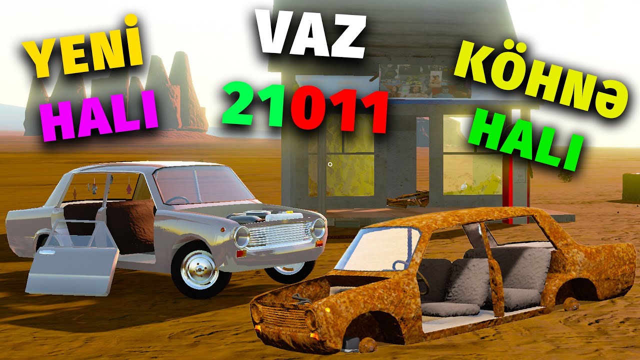 VAZ 21-011 Təmir Etdim Həyata Qaytardım (lada) | The Long Drive  | Maşın Oyunları | 