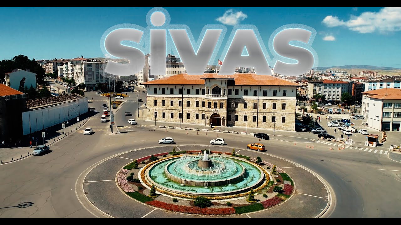 Sivas - Turkey Aerial Drone [4K]