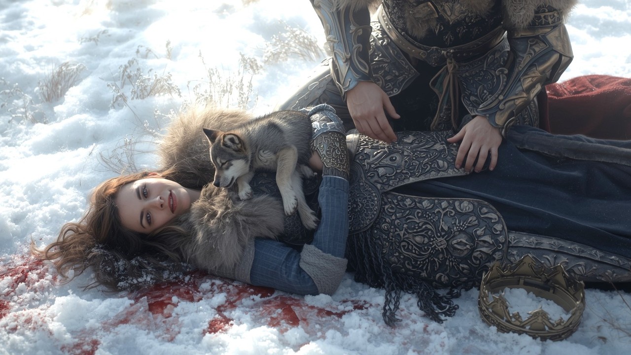 The Alpha King Found Her Bleeding — After She Used Her Last Strength to Save a Wolf Pup.