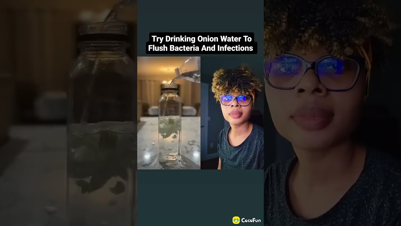 DRINK ONION WATER~TO FIGHT OFF FLU/DISEASE 