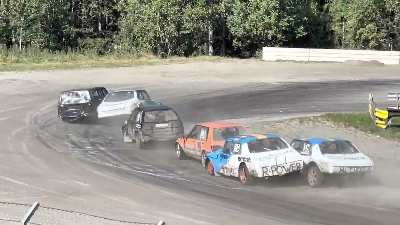 Bilcross SM 2022 Deltävling 6 Uffe Eriksson/Theo Wernersson B-Final