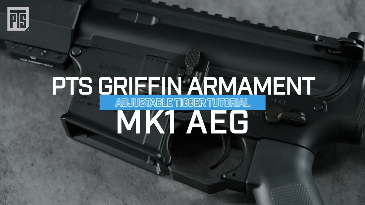 【#newitems 】🔥 Master Your Shot! PTS Griffin MK1 AEG Trigger Adjustment Tutorial 🎯 | PTS Syndicate