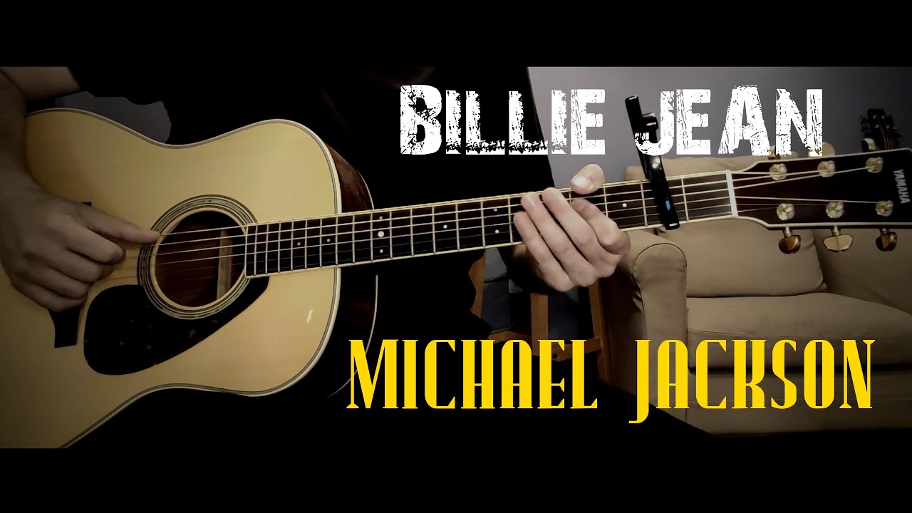 Billie Jean (Michael Jackson) - acoustic guitar cover