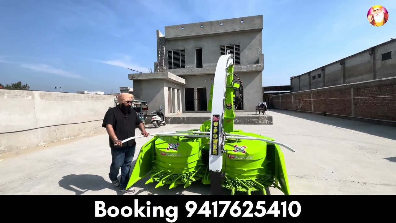 भारत की नंबर एक मक्की का अचार बनाने वाली मशीन #upower #forageharvest #farming 