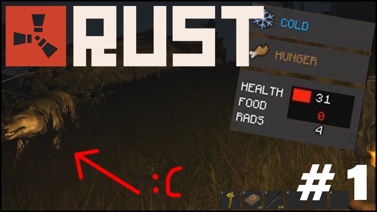 RUST cz.1 - Jak tu nie kochać wilków.