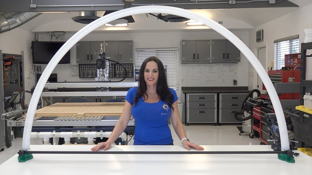 Сборка комплекта для арочного основания Living Light Shows