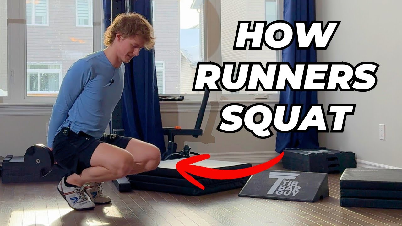 How Runners SHOULD Squat (3 Steps)