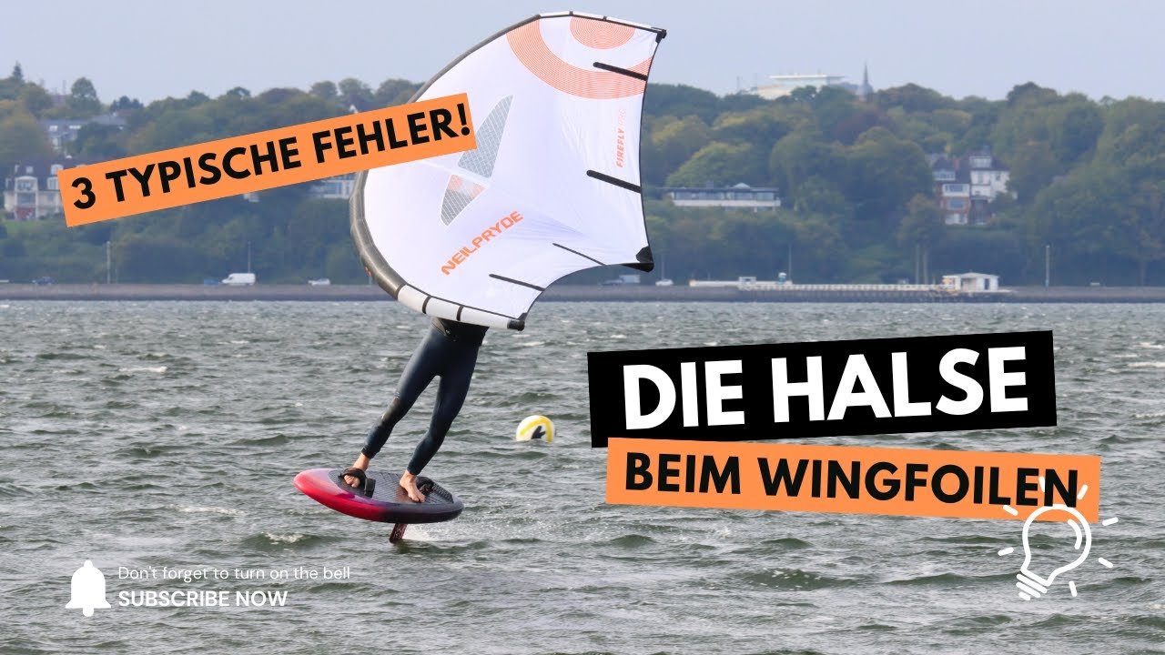 Wingfoil-Halse - diese 3 Fehler solltest du vermeiden!