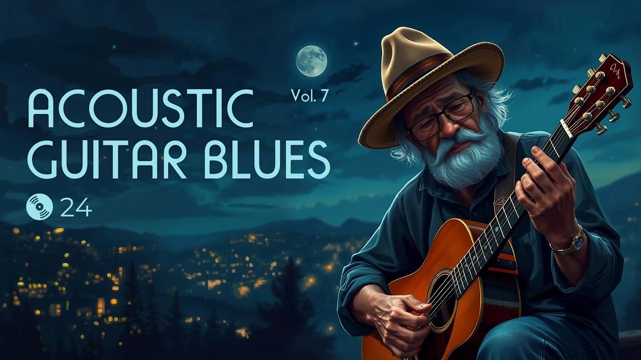 Acoustic Guitar Blues. Vol 7. Relax on the waves of blues rhythms
