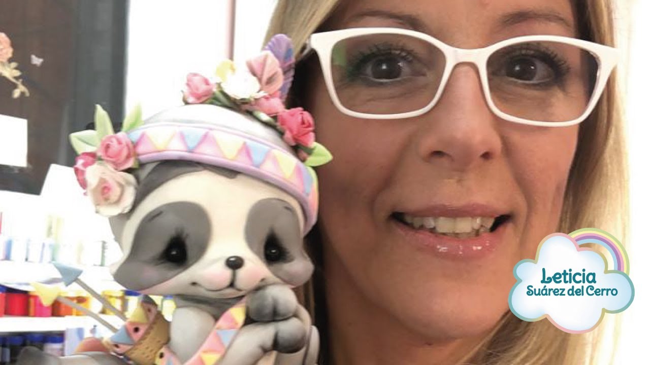 Modelando en Porcelana Fría con Leticia Suárez del Cerro.