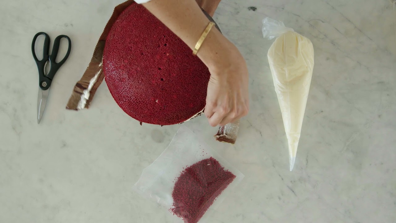 Montaje en Casa: Tarta Red Velvet - Balbisiana