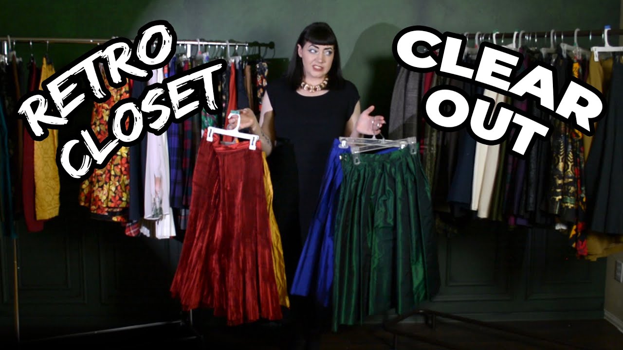 Why I'm Curating My Retro Wardrobe // Closet Clear Out (Part 1)