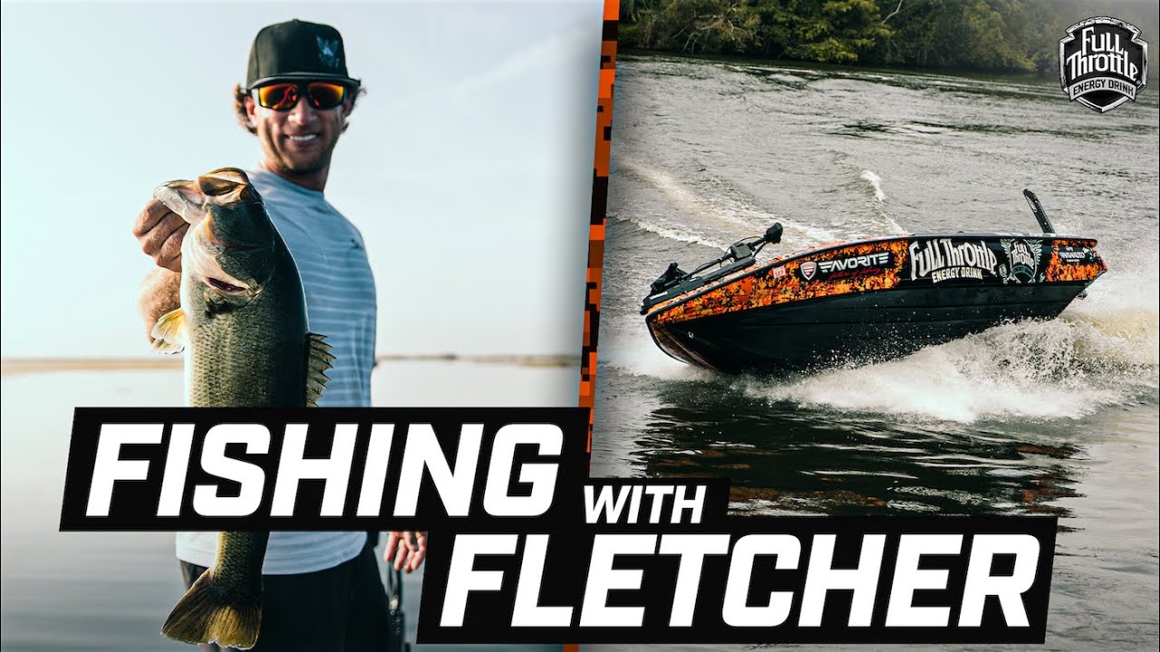 Catching Bass w/ MLF Pro Angler Fletcher Shryock | Full Throttle Presents: