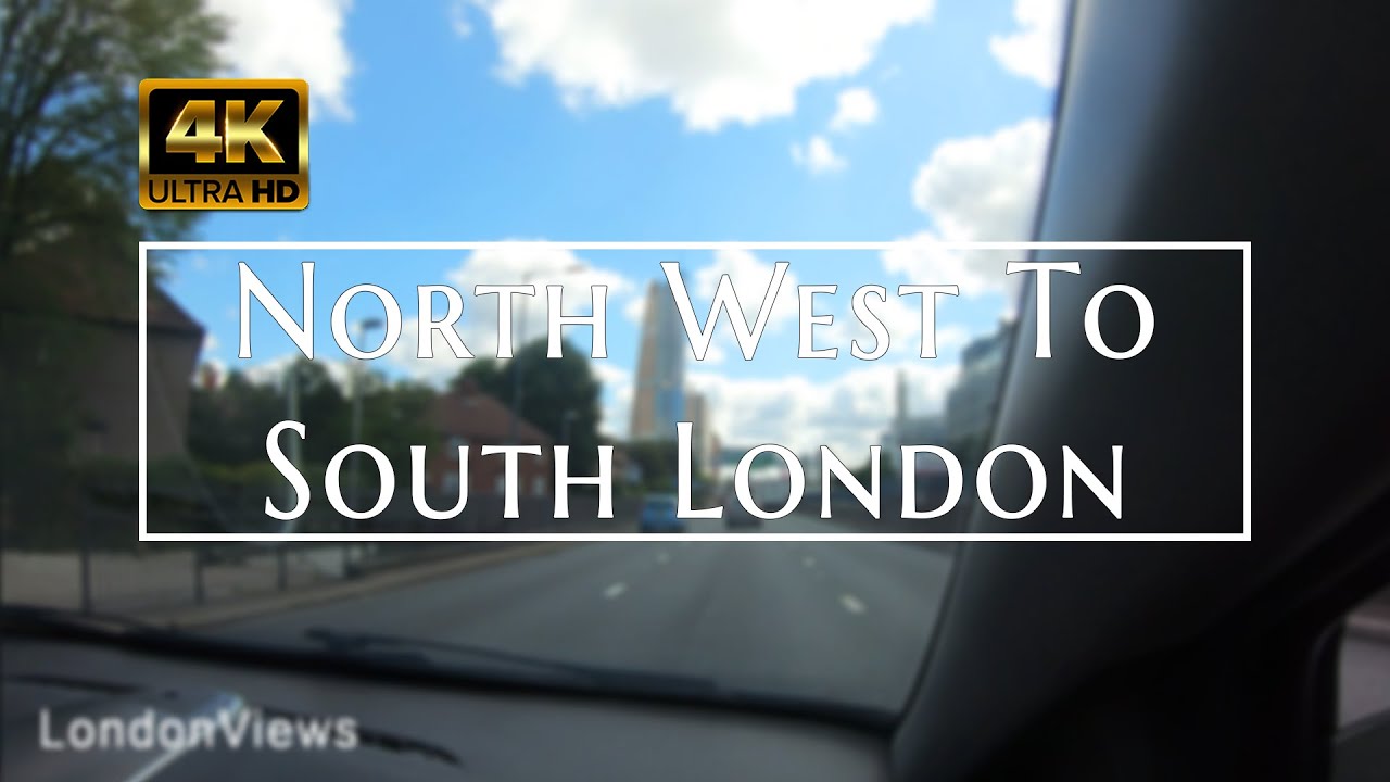 London Drive in 4K (EP17)  - North West To South London