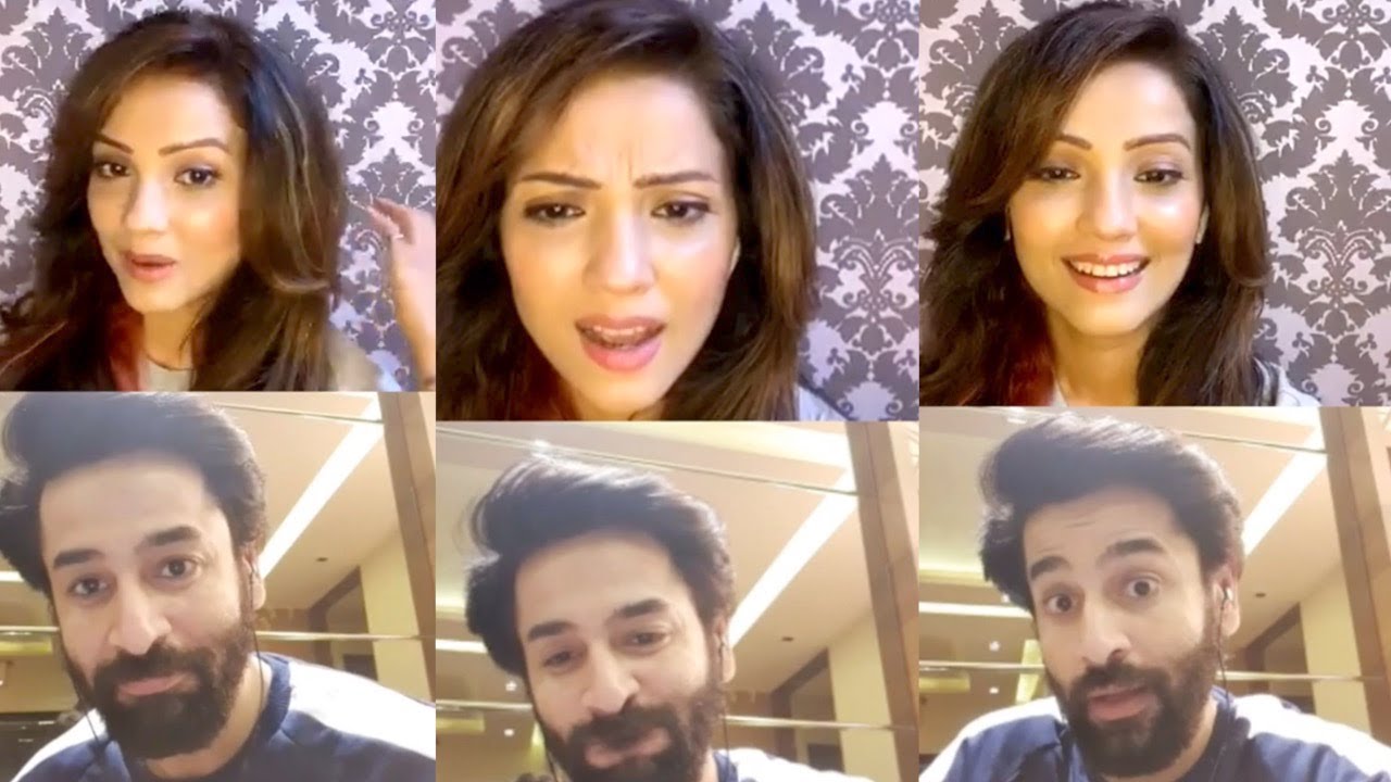 Adaa Khan LIVE🔴 CHAT With Shashank Vyas || Instagram
