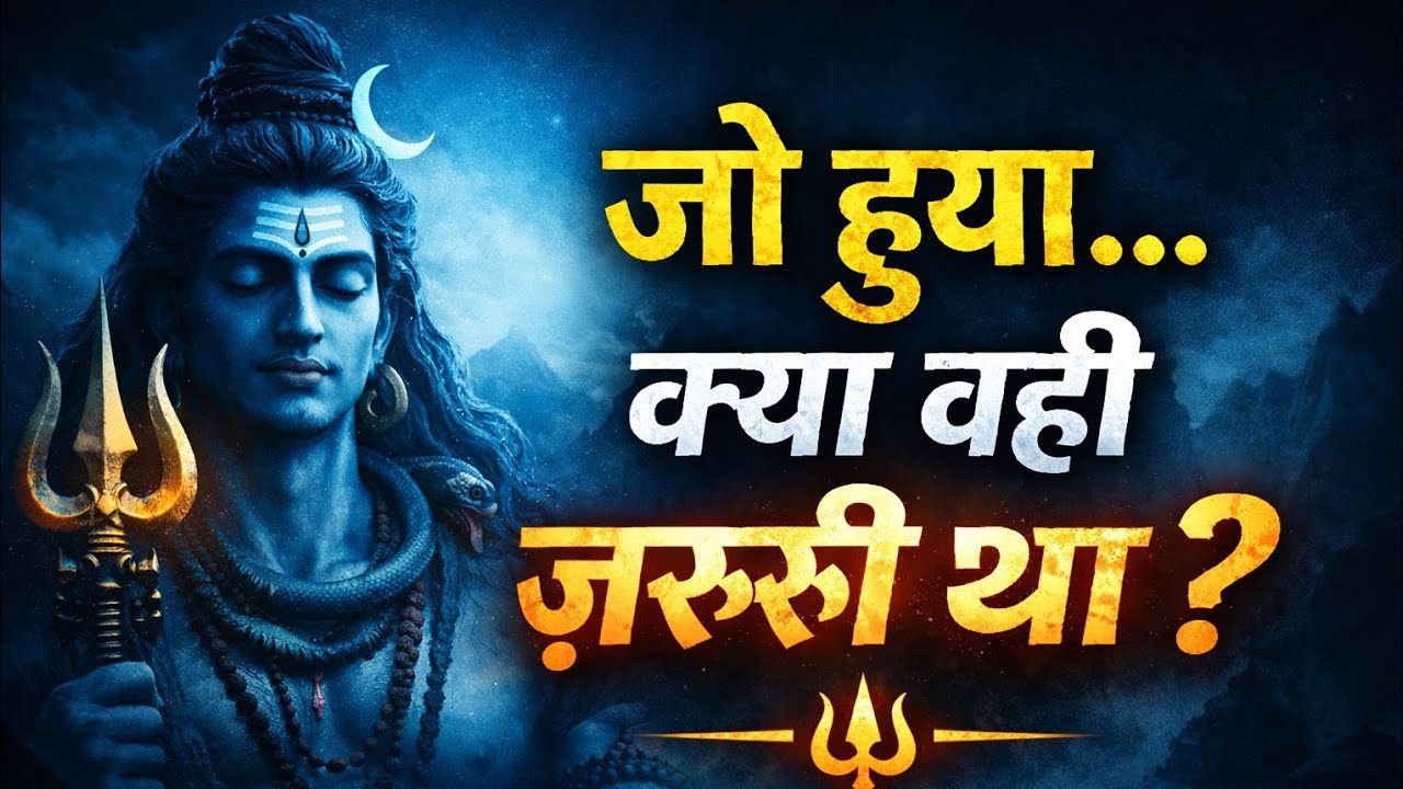 जो हुआ क्या वही जरूरी था?
