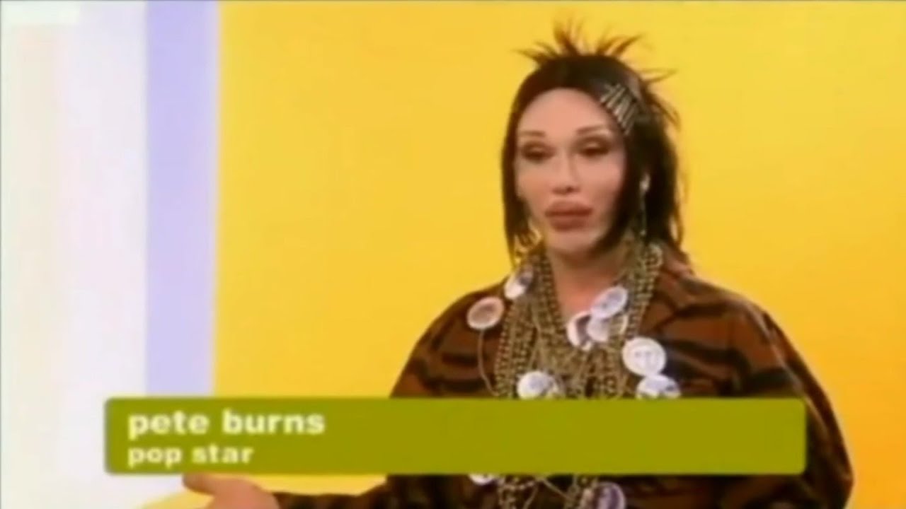 2009📺 Pete Burns interview ( BBC Noughties Metrosexuals )