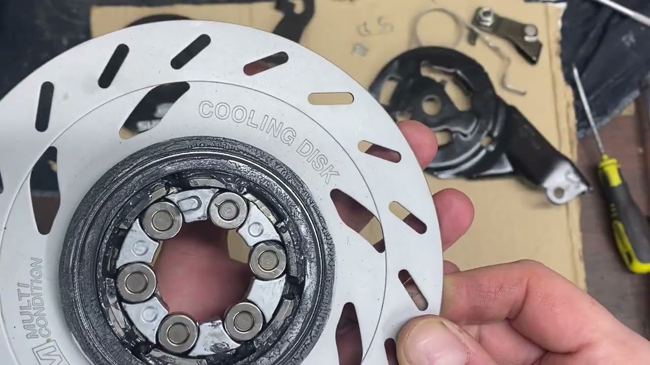 Разборка и сборка роллерного тормоза Shimano