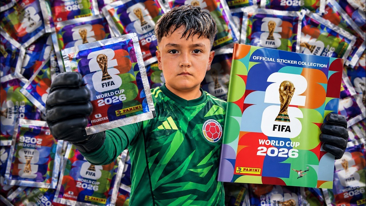 😱 DESTAP&Eacute; UNA CAJA COMPLETA DE SOBRES PANINI DEL MUNDIAL 2026 ⚽📦 &iexcl;NO LO PUEDO CREER!