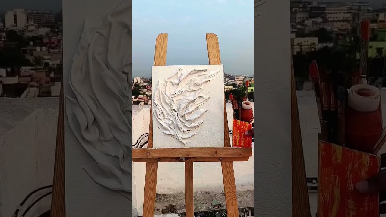 Level up your Minimalist 3D Texture Wall Art (Made with Fabric!) & dimensional painting!