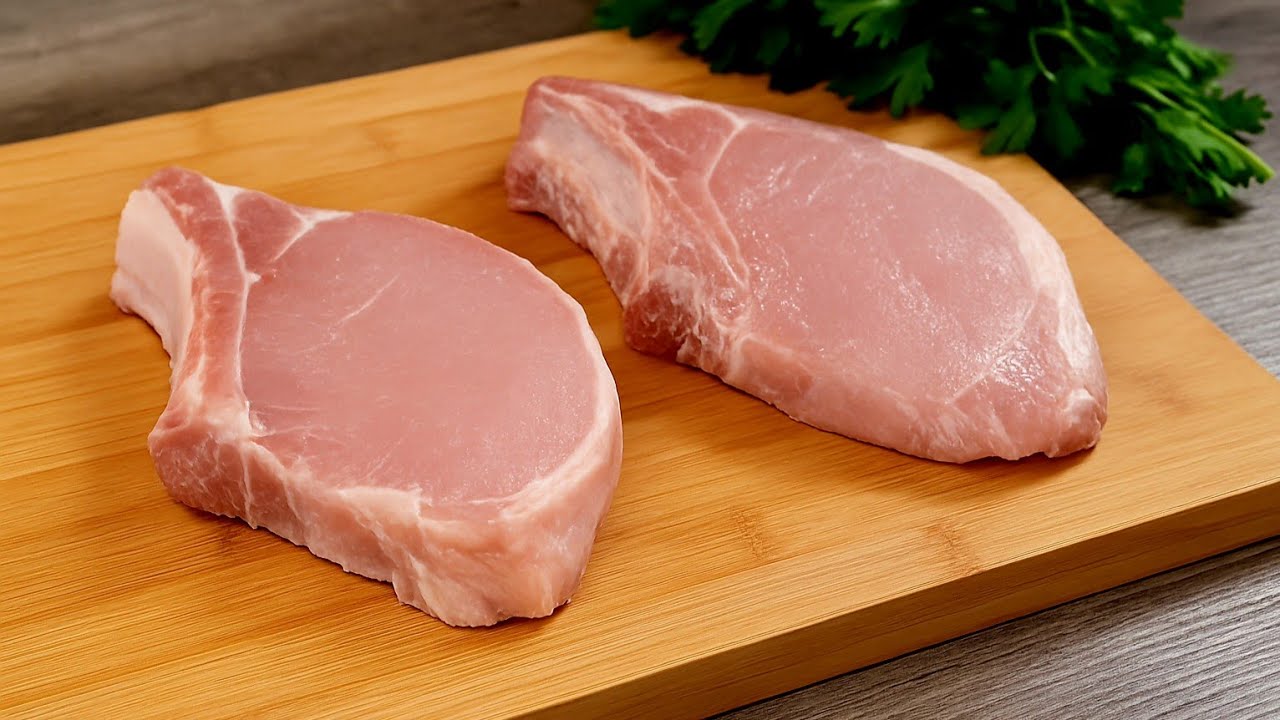 Ein französischer Koch hat sein Geheimnis gelüftet! Schweinekoteletts in Pilzsoße.