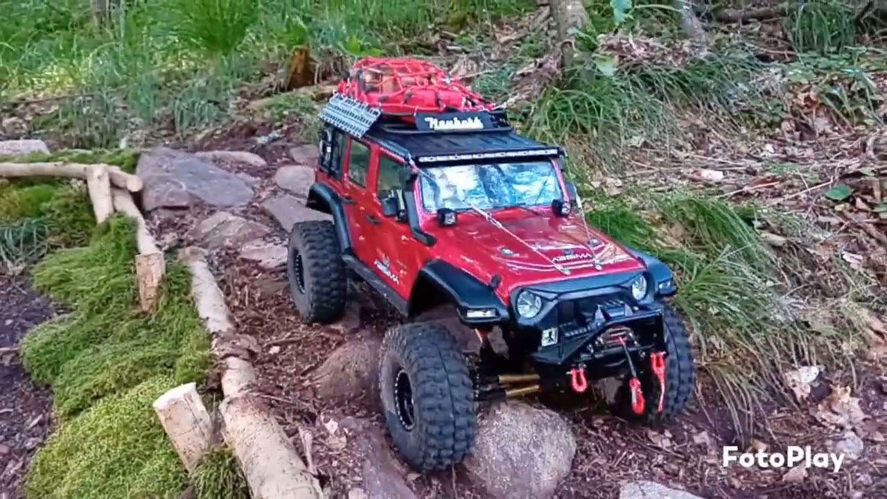 Eine kleine Runde auf der Hausstrecke mit neuer Sektion und dem Absima Sherpa pro #absima #rc #rccar