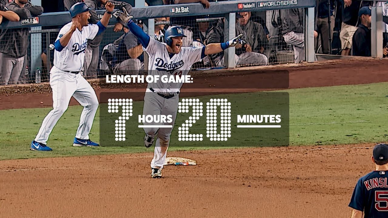 The Longest World Series Game Ever (Dodgers-Red Sox Game 3) | Epic Extras
