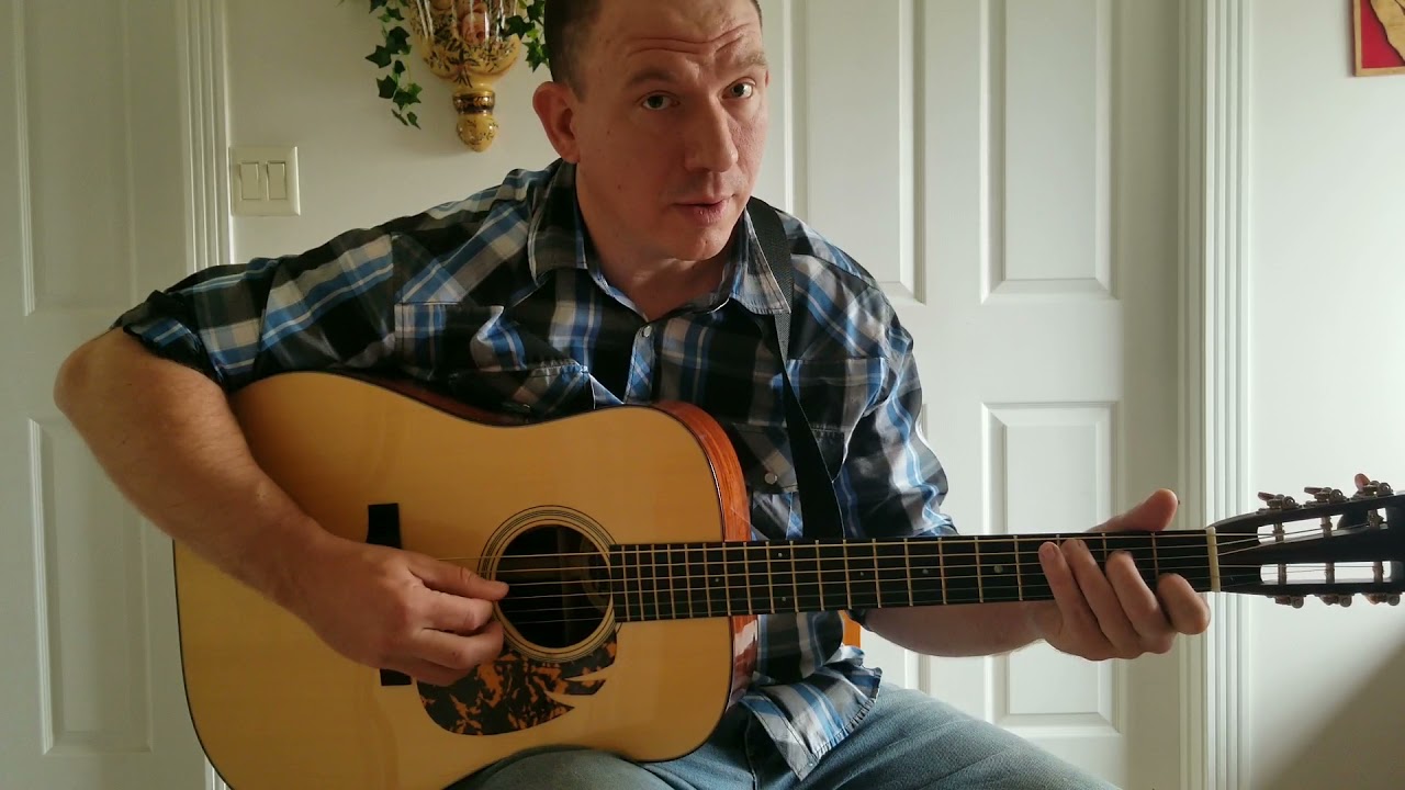 Free flatpicking instruction. Home Sweet Home, rhythm and lead broken down for guitar.