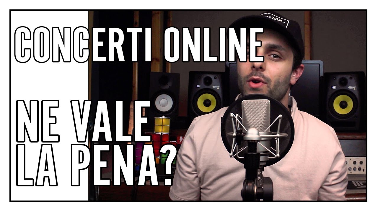 Come fare un concerto in live streaming di qualit&agrave; - e se ne vale la pena