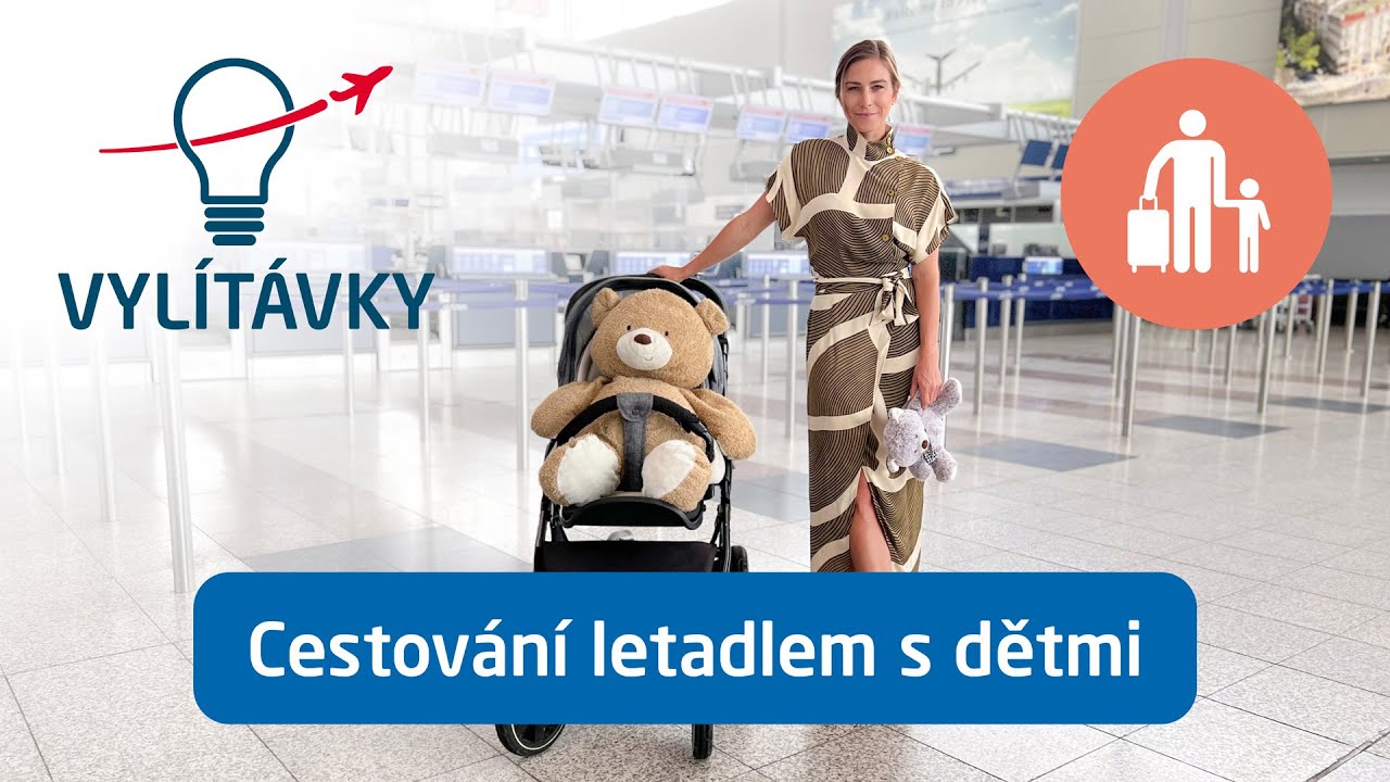 Jak cestovat letadlem s dětmi