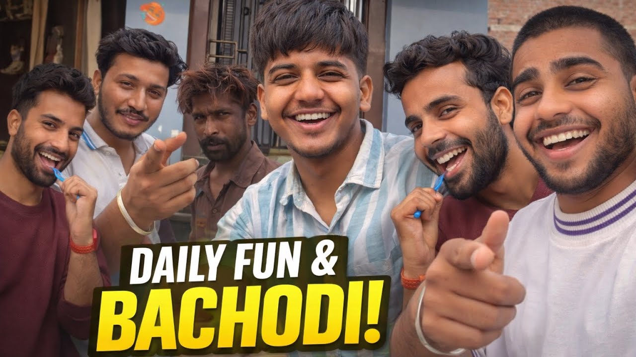 Daily Fun & Bachodi With Friends 😂 | Gaon Ki Masti Vlog