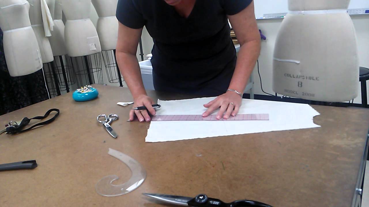 Bust/Waist dart Draping Steps