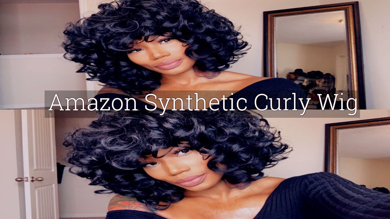 Amazon Curly Synthetic Wig | Elim