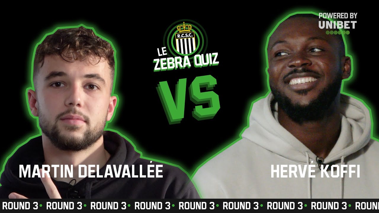 LE ZEBRA QUIZ by UNIBET - Épisode 3 : Hervé Koffi VS Martin Delavallée