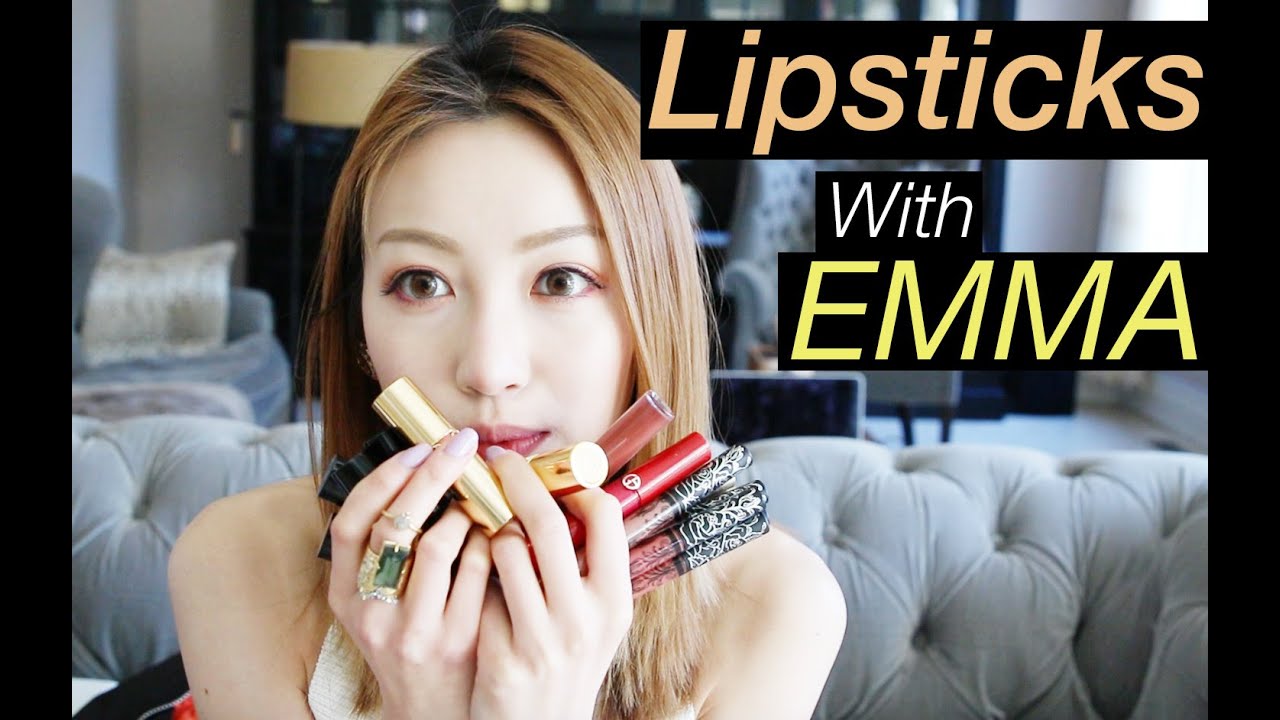 【♡我最爱的口红试色分享】Trying on Lipsticks With Me ♡