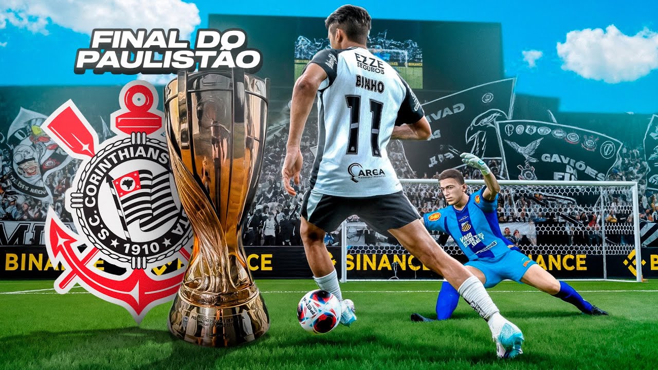 PES 2025 - RUMO AO ESTRELATO #25: FINAL do CAMPEONATO PAULISTA com o CORINTHIANS, HISTÓRICO!!! 🏆❤️