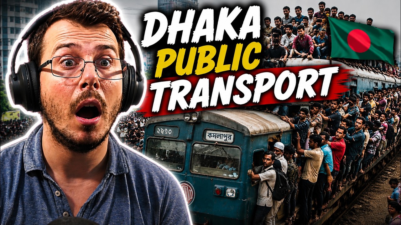 This Is Public Transport in Bangladesh?! 🇧🇩😮